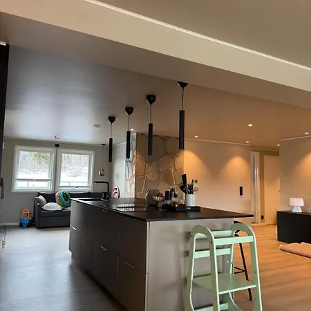 Holiday home Stor Enebolig Med Stor Inngjerdet Hage Og Lekestativ! Perfekt For Barnefamilier