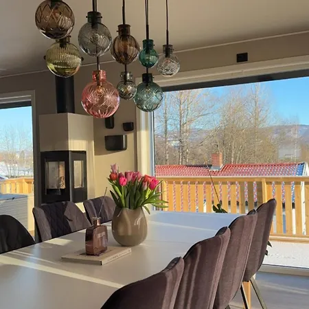 Stor Enebolig Med Stor Inngjerdet Hage Og Lekestativ! Perfekt For Barnefamilier Jevnaker