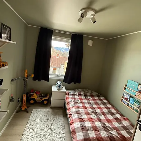 Stor Enebolig Med Stor Inngjerdet Hage Og Lekestativ! Perfekt For Barnefamilier